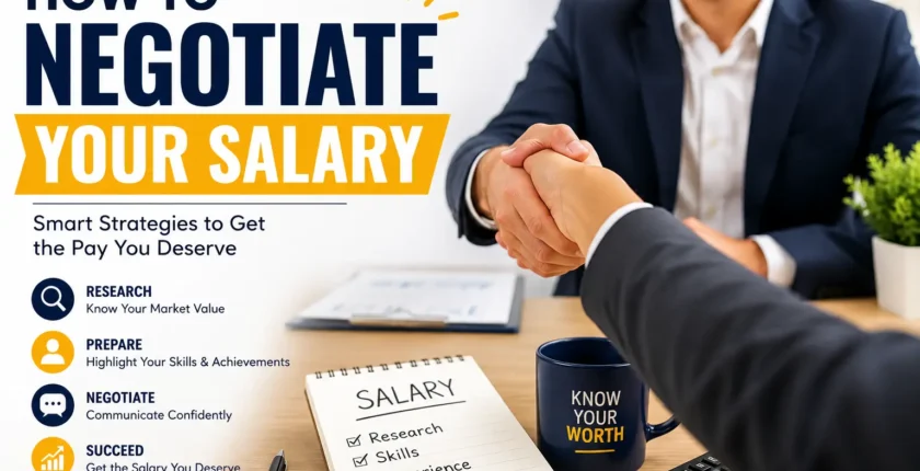 How to negotiate your salary during a job interview with confidence and professional salary negotiation strategies